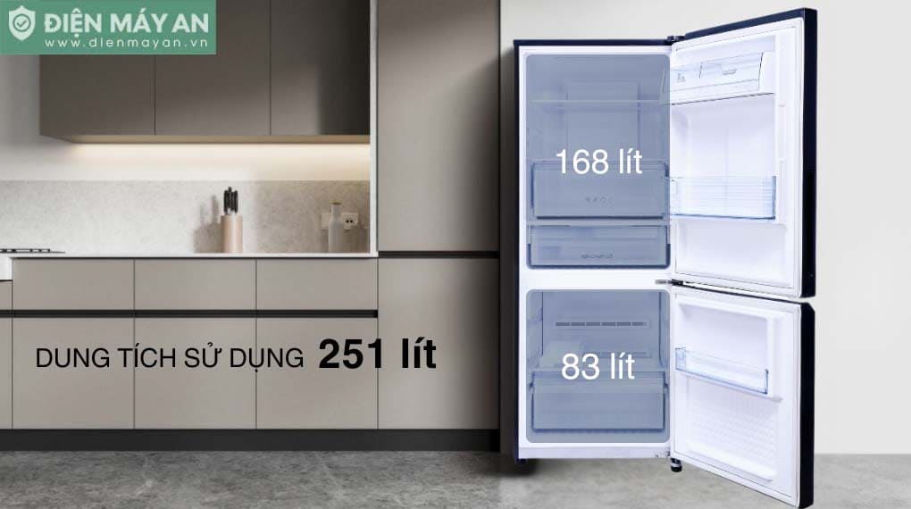 Tủ lạnh Panasonic Inverter 251 lít NR-SP275CPAV